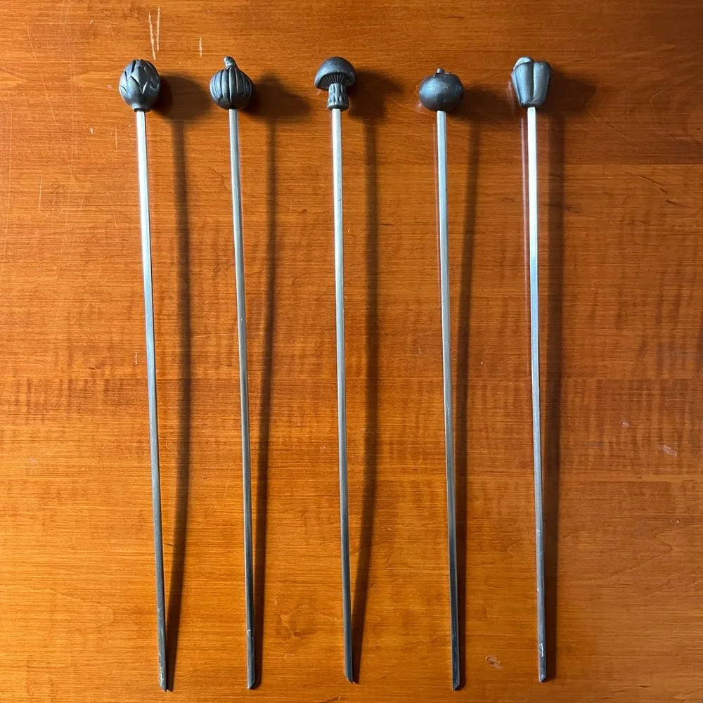 Crate&Barrel Stainless Steel Skewers